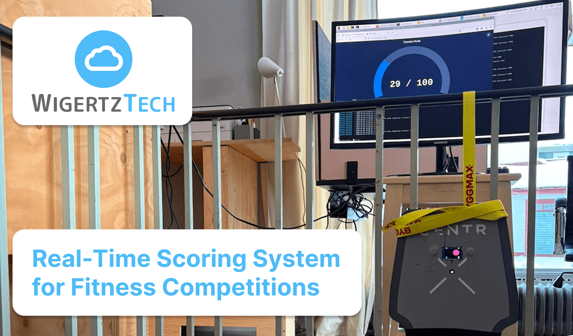 Real-Time Scoring System for Fitness Competitions